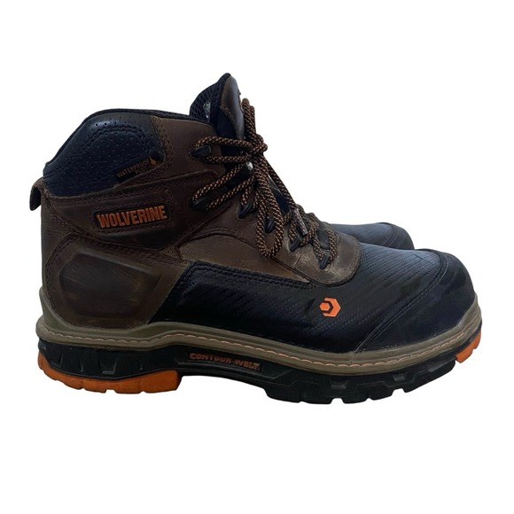 Wolverine Work Boots Men Size 11 Extra Wide EU 44 Mid Composite Toe Waterproof main image 4